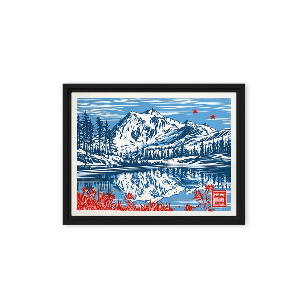 Reflective Peaks | Art Print