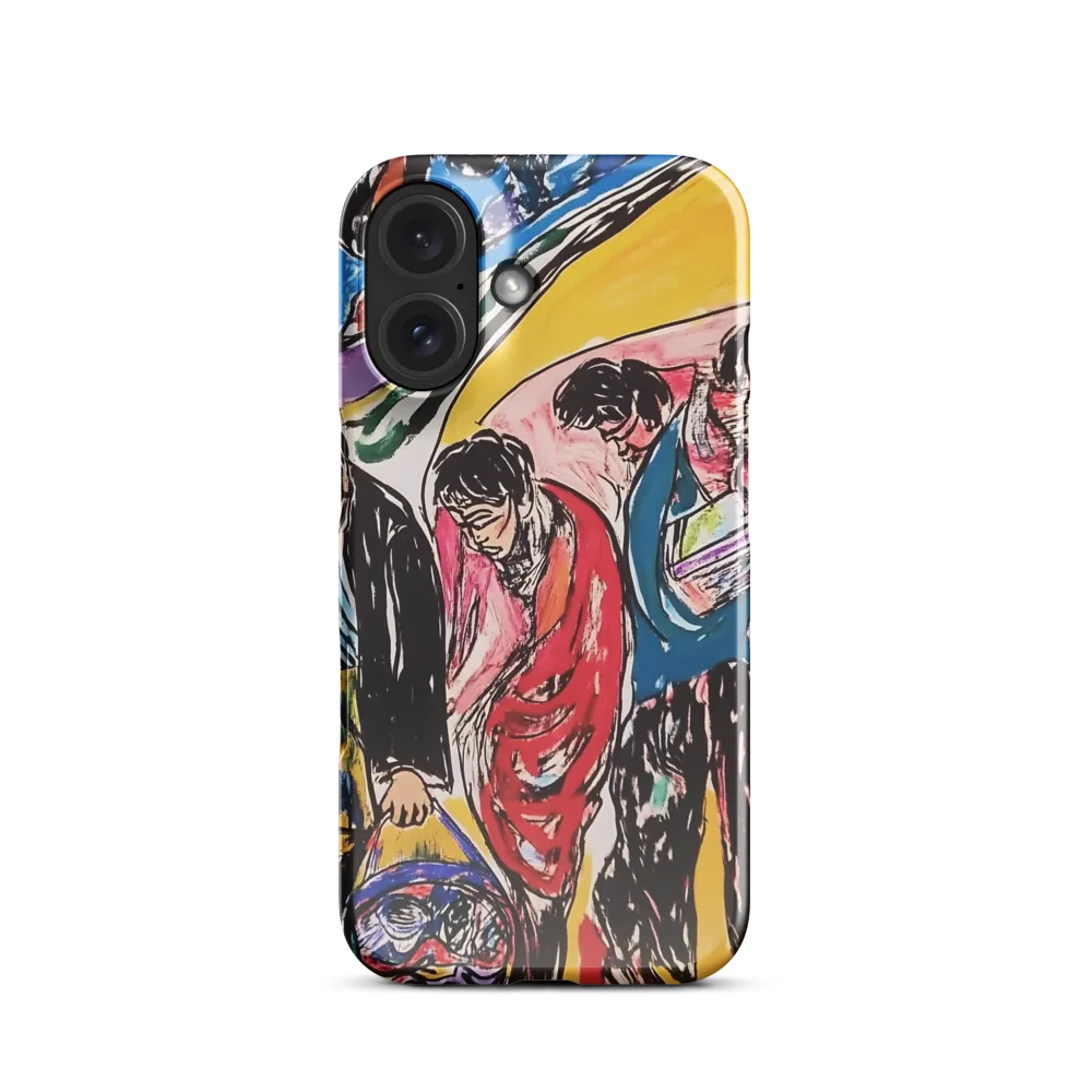 The Pensive Walk 
 iPhone 13 Pro | Snap Case