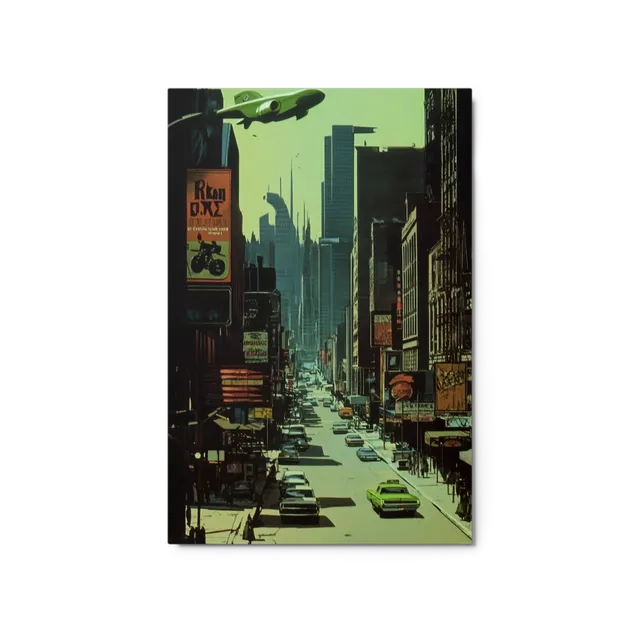 Futuristic Urban Metropolis | Art Print