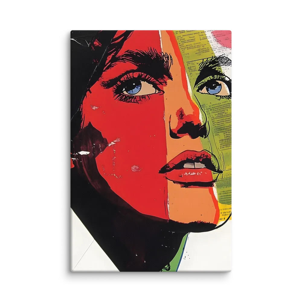 Fragmented Gaze 
 Canvas | 40″x 60″
