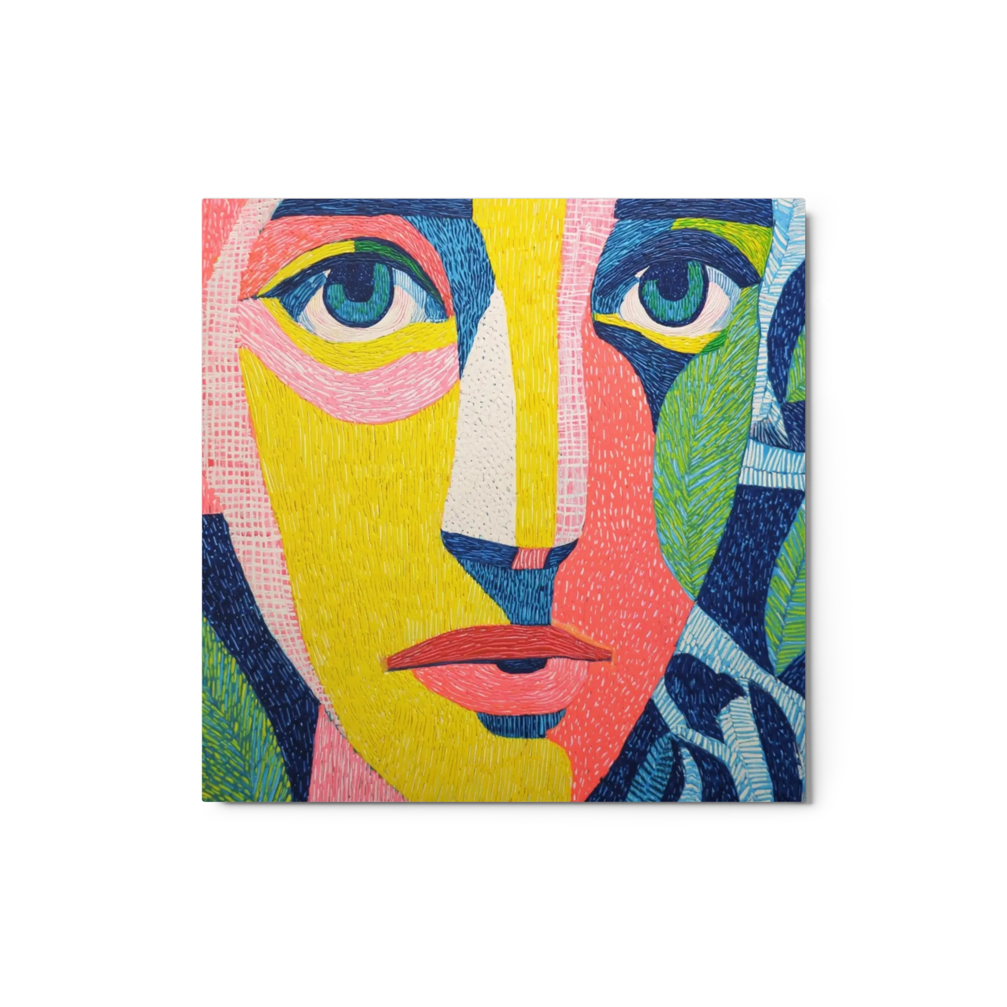 Colorful Expressionist Portrait