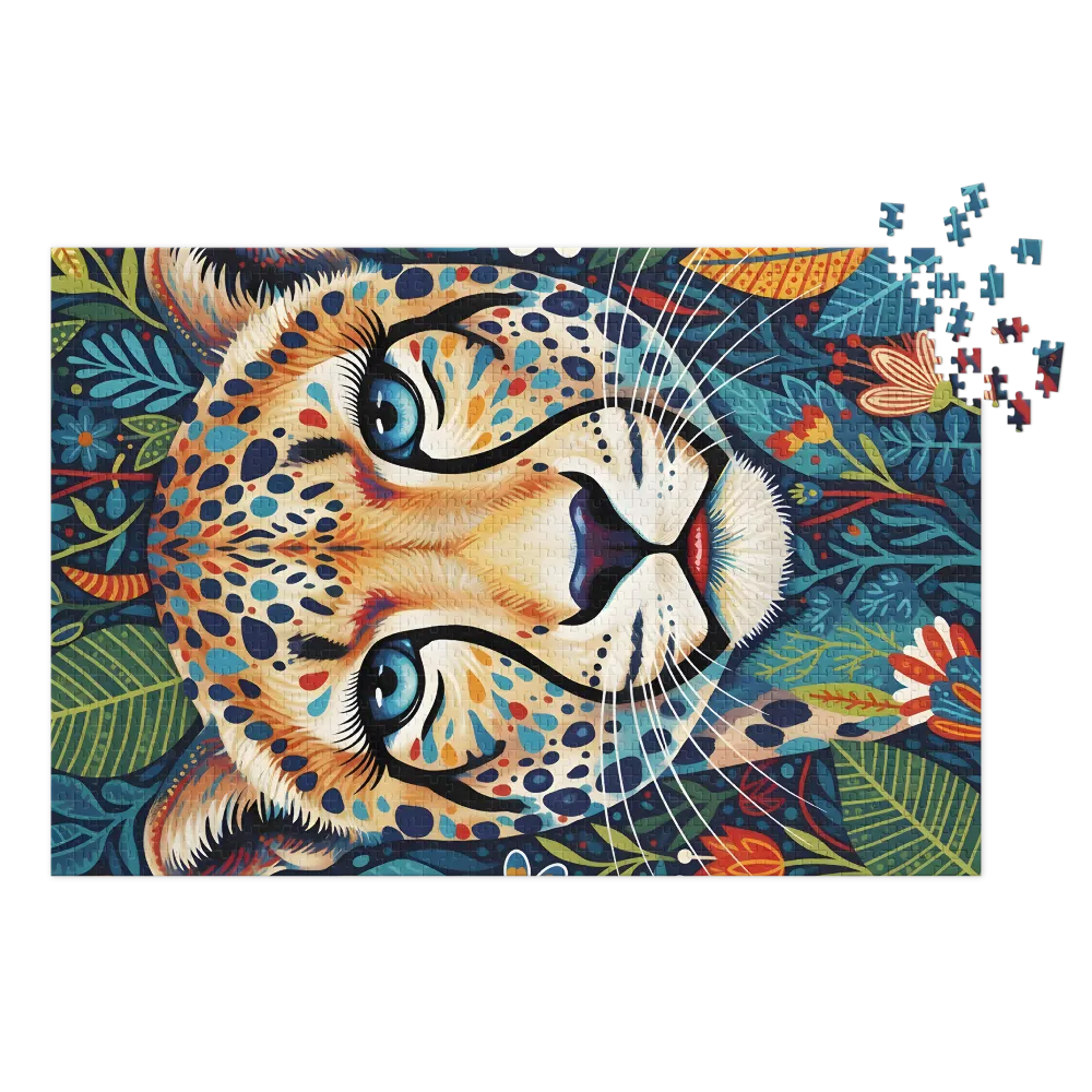 Cheetah in Bloom