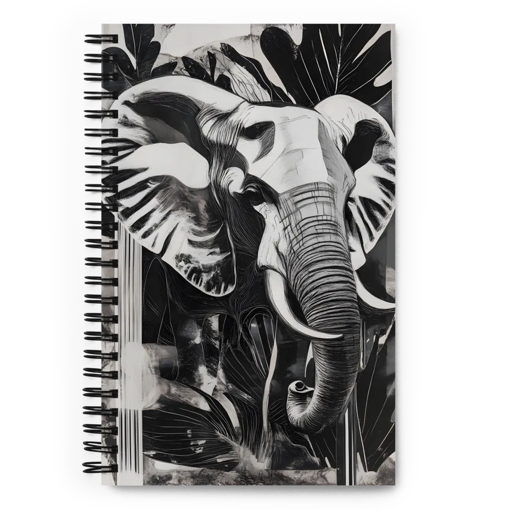 The Graphic Elephant 
 Spiral Notebook | 140 pages