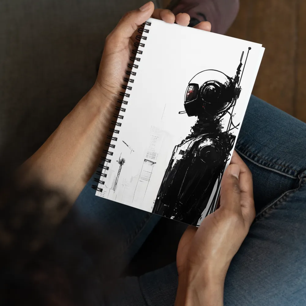 The Silent Sentinel 
 Spiral Notebook | 140 pages