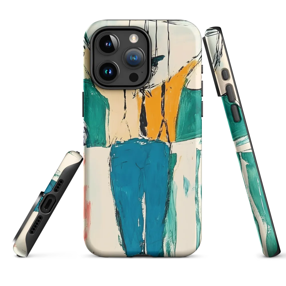 Abstract Puppet Figure Art | Phone Case