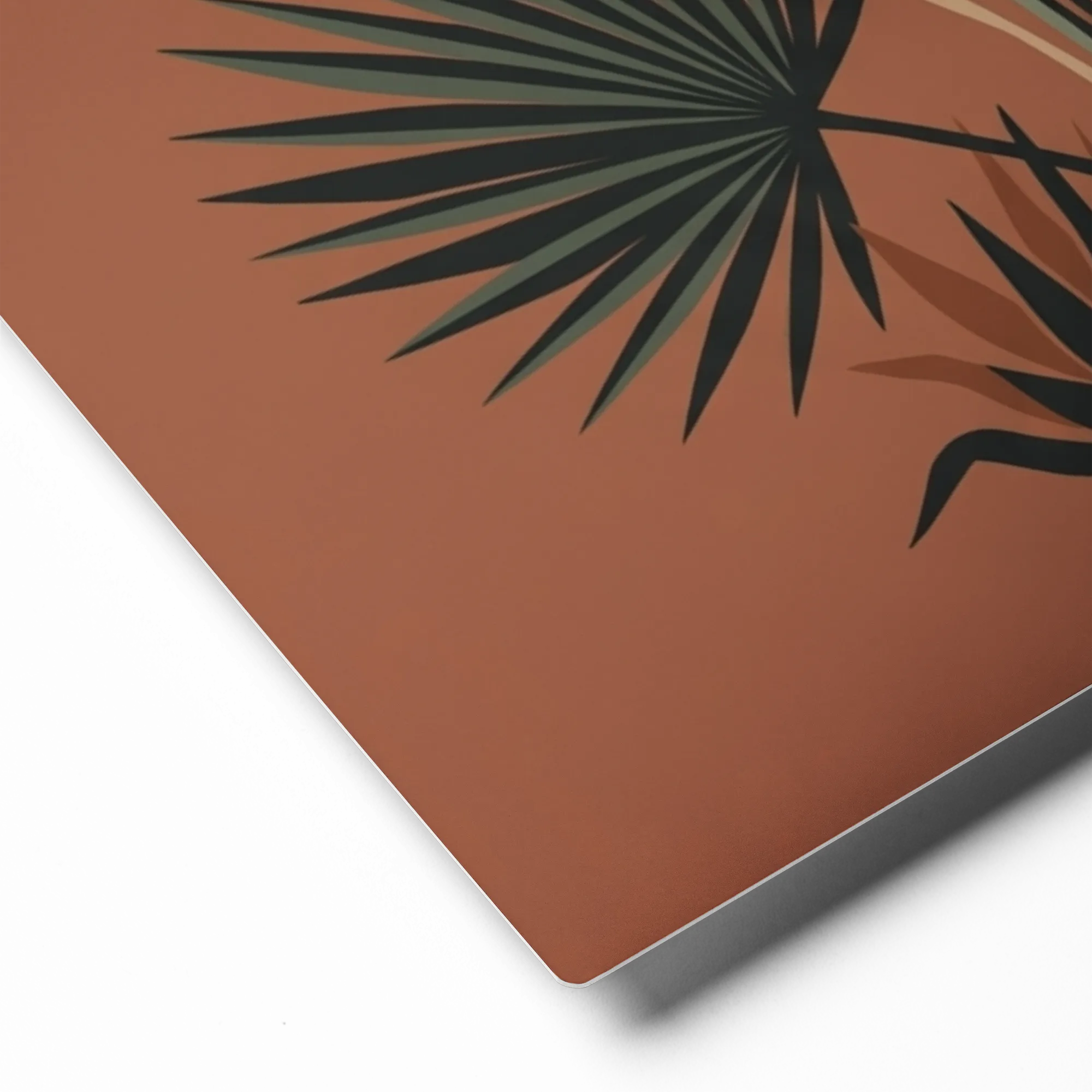 Terracotta Palms | Art Print