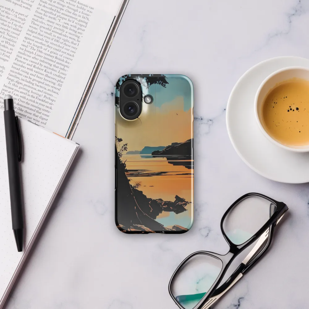Twilight Coast Silhouette 
 iPhone 12 | Snap Case