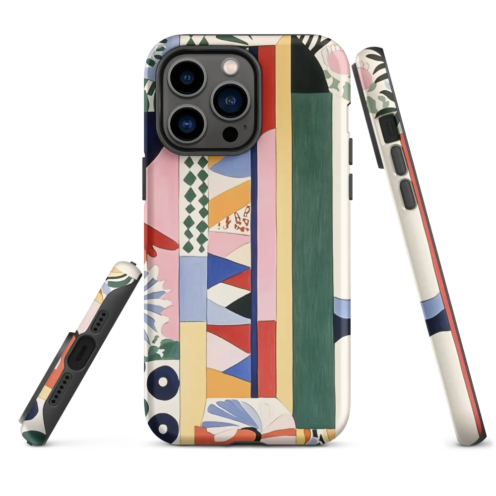 Vibrant Abstract Composition | Phone Case