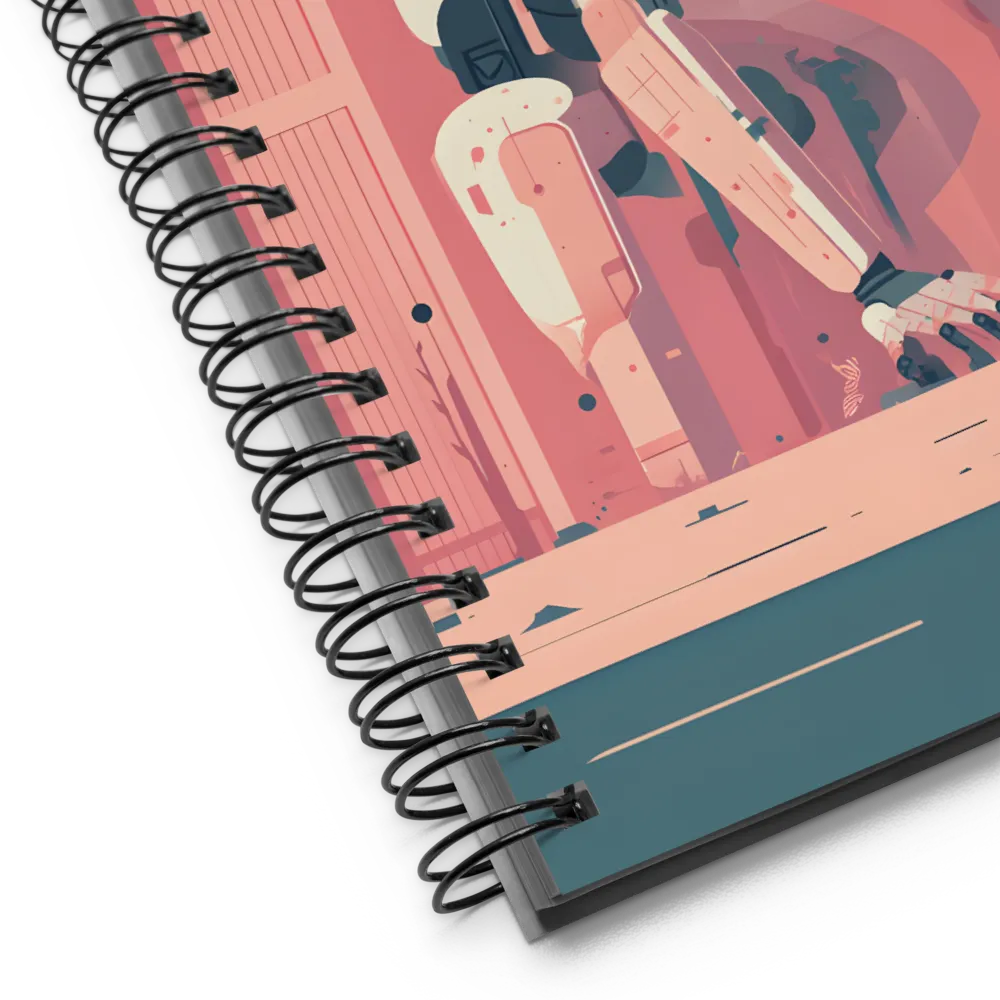 The Awakening Android 
 Spiral Notebook | 140 pages