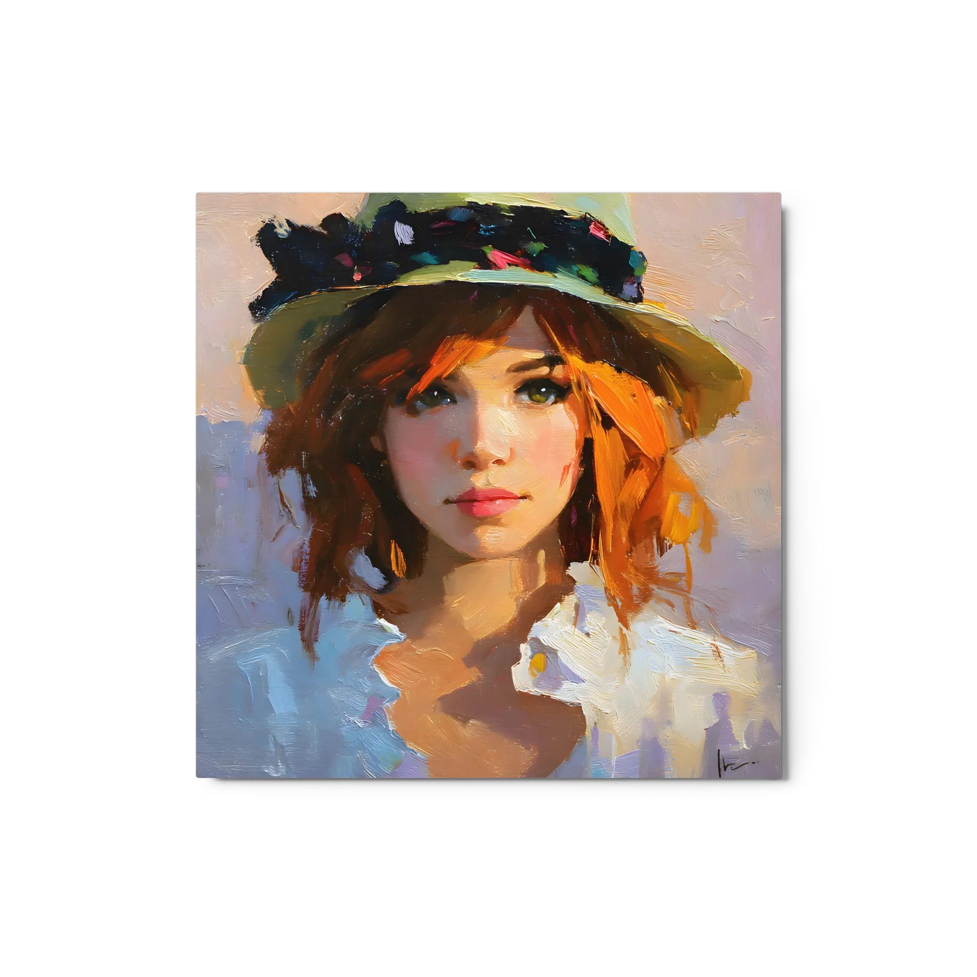 Woman in Sun Hat