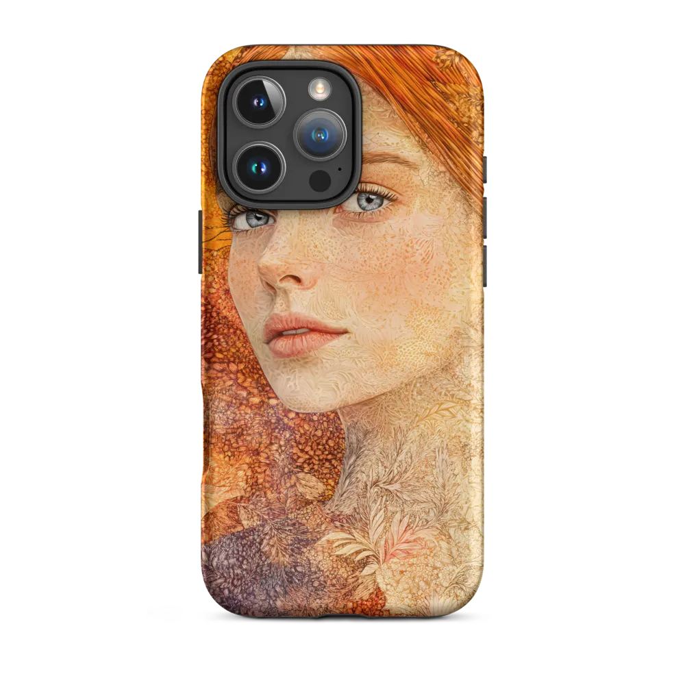 Autumn Lace Portrait | Phone Case