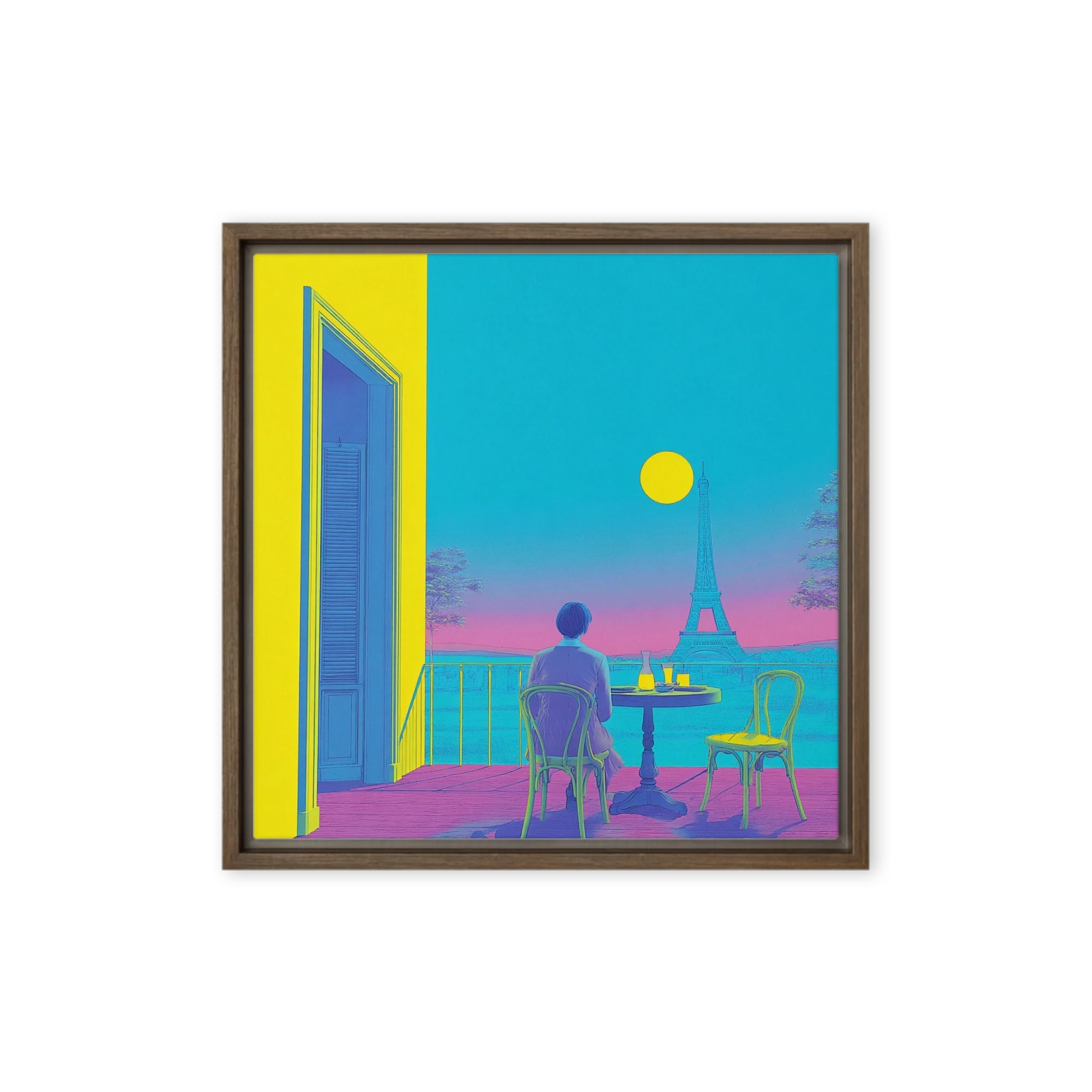 Parisian Evening View | Art Print