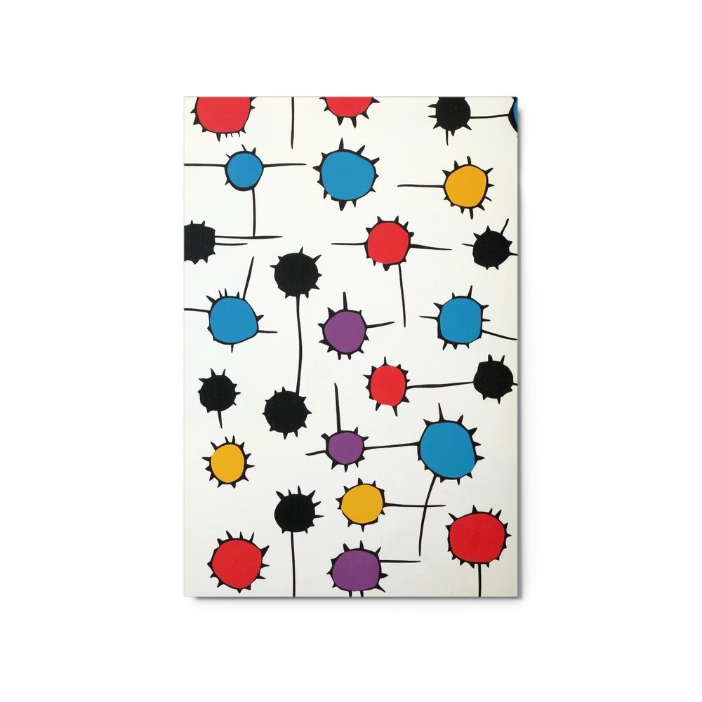 Spiked Abstract Shapes | Art Print