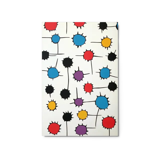 Spiked Abstract Shapes | Art Print