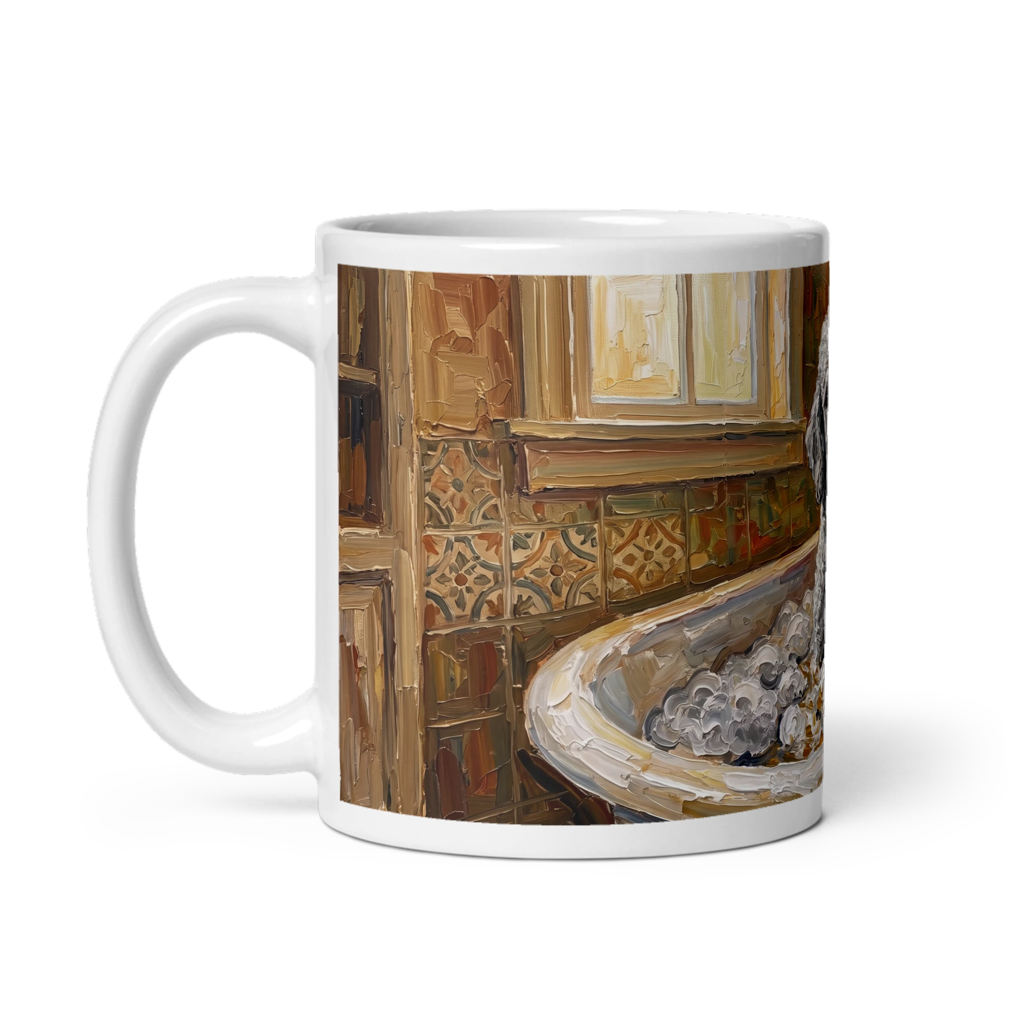 Pet Portrait Mug — Impasto