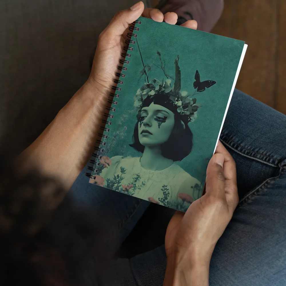 Melancholy Bloom 
 Spiral Notebook | 140 pages