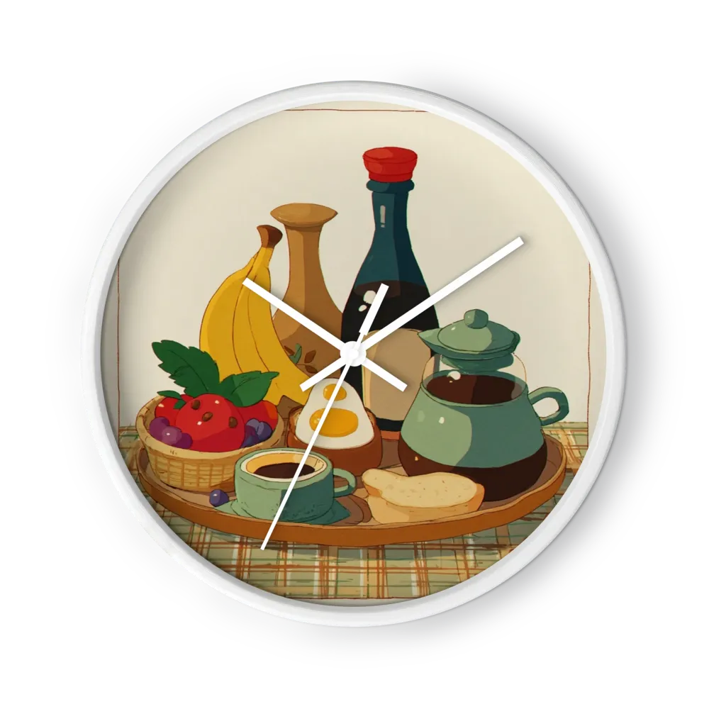 Morning Spread | Wall Clock