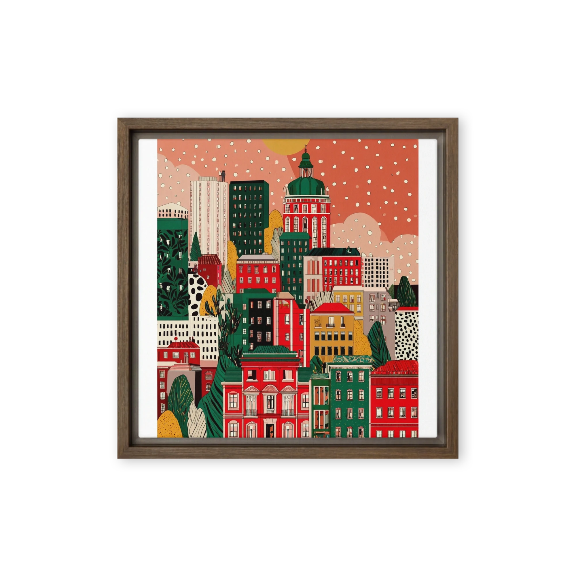 Vibrant Urban Collage