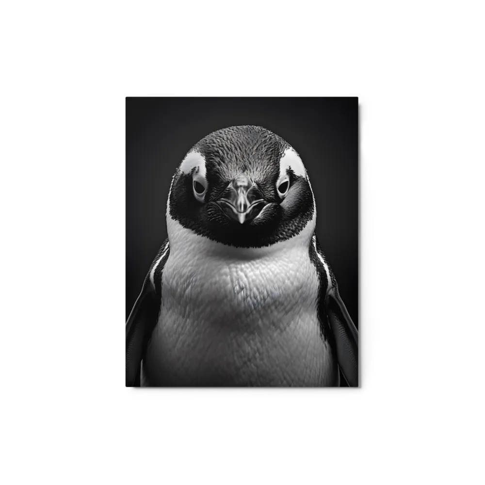 Black and White Penguin 
 Canvas | 12″x 12″