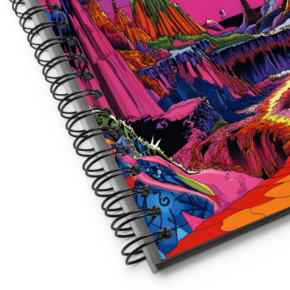 Cosmic Odyssey 
 Spiral Notebook | 140 pages