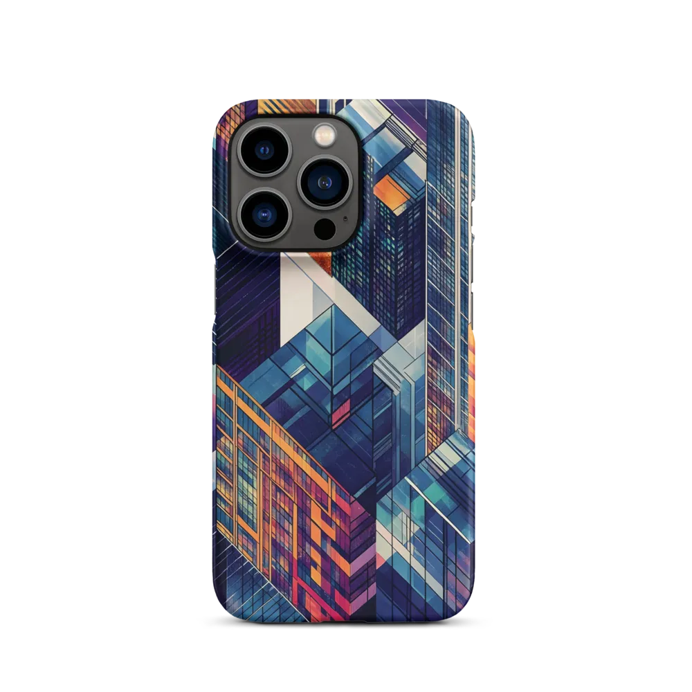 Geometric Abstract Cityscape | Phone Case