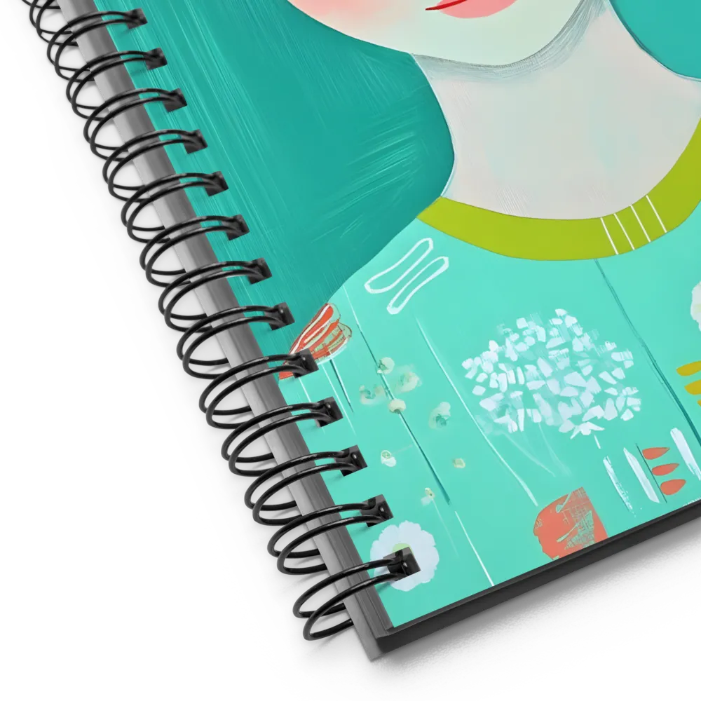 Floral Dreamer 
 Spiral Notebook | 140 pages