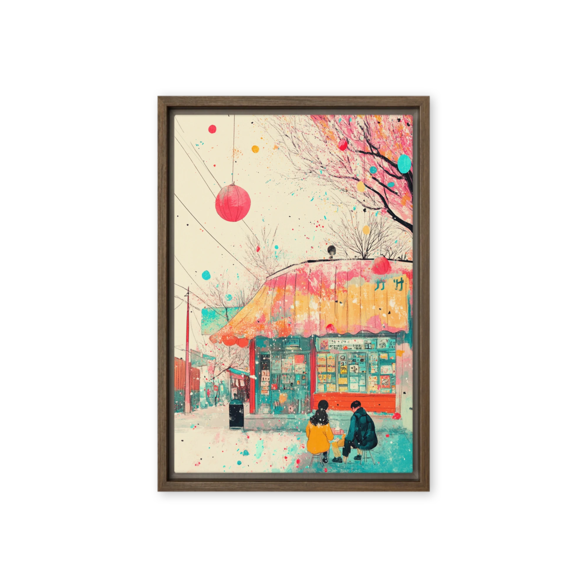 Springtime Urban Reverie | Art Print