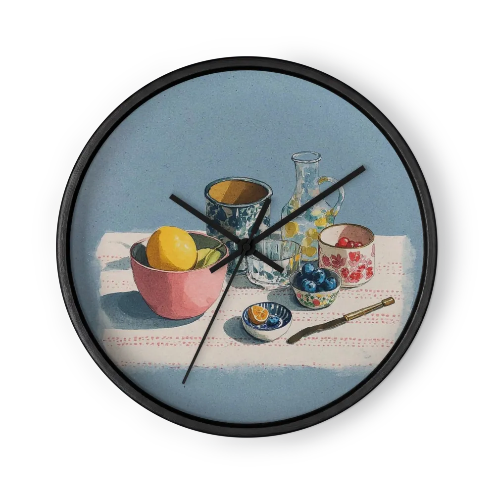 Morning Still Life | Wall Clock