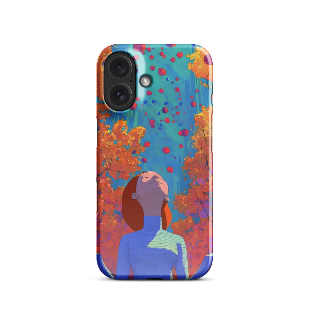 Autumn Dream: Floating Orbs 
 Samsung Galaxy S25 | Snap Case