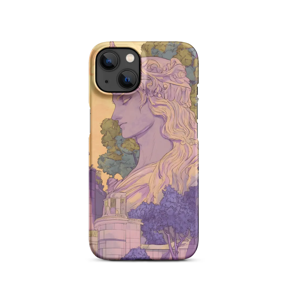 Giant Statue in a Lush Landscape | Phone Case
