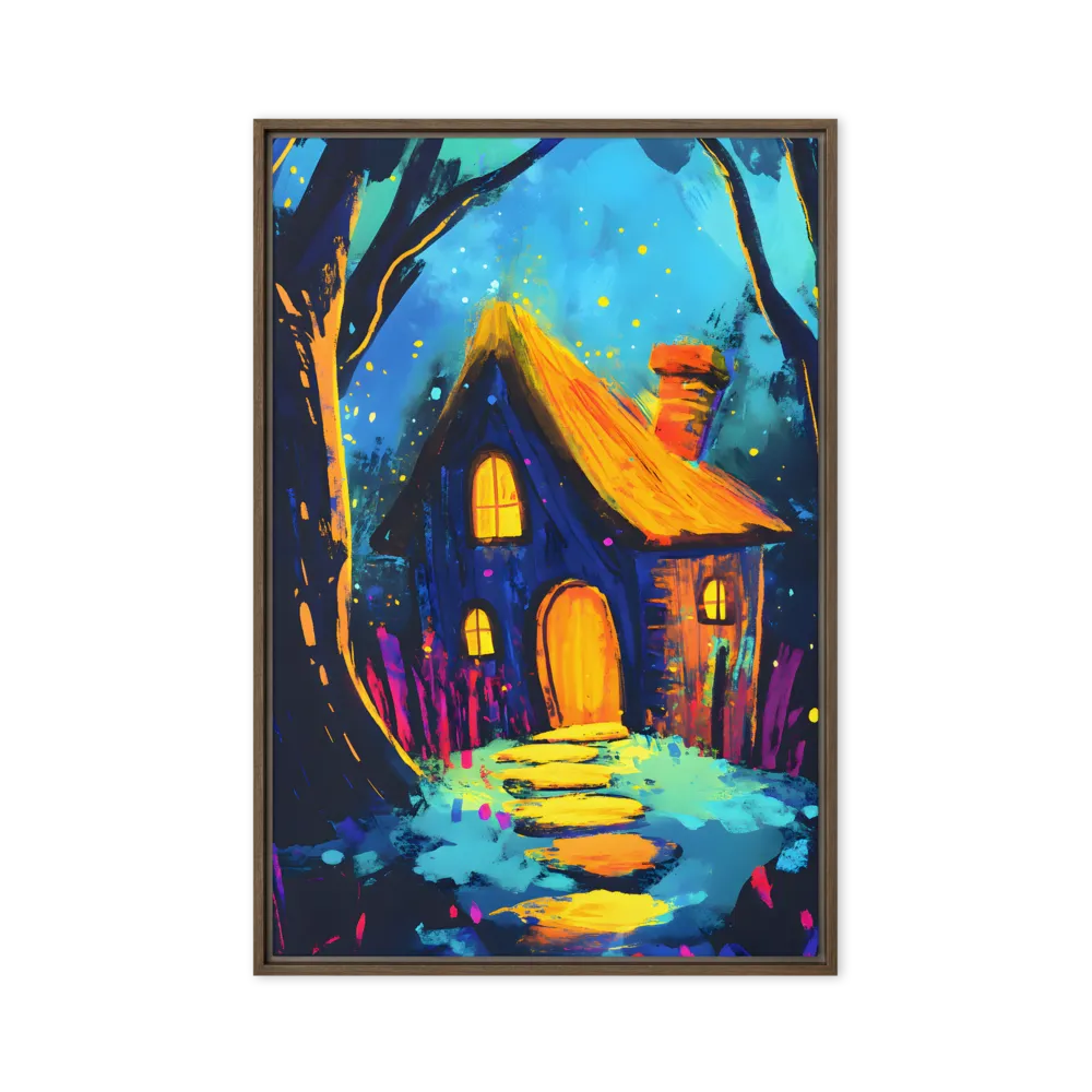 Enchanted Forest Dwelling 
 Canvas | 20″x 28″