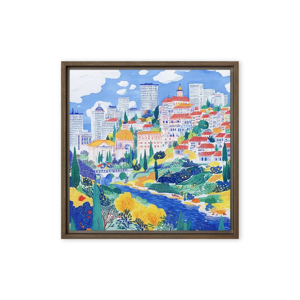 Mediterranean Dreams 
 Canvas | 26″x 26″