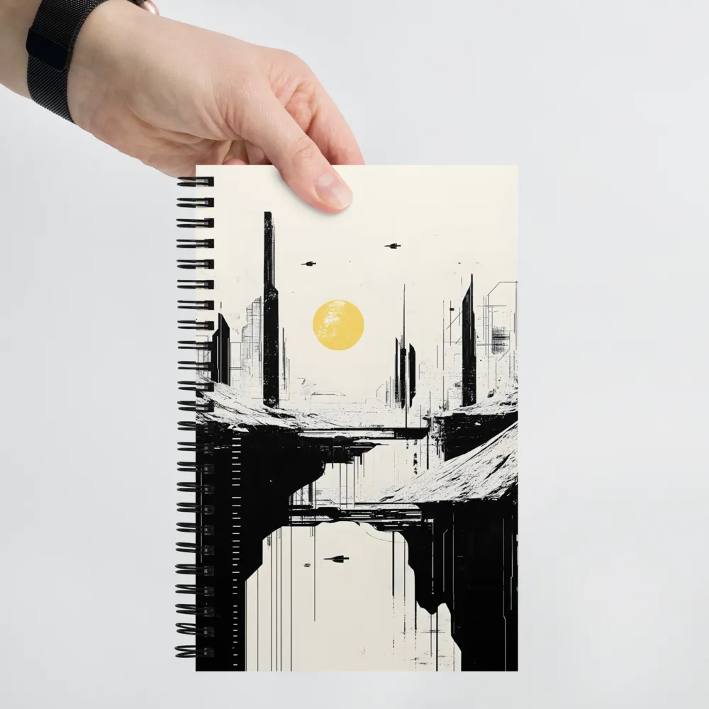 Echoes of Tomorrow 
 Spiral Notebook | 140 pages