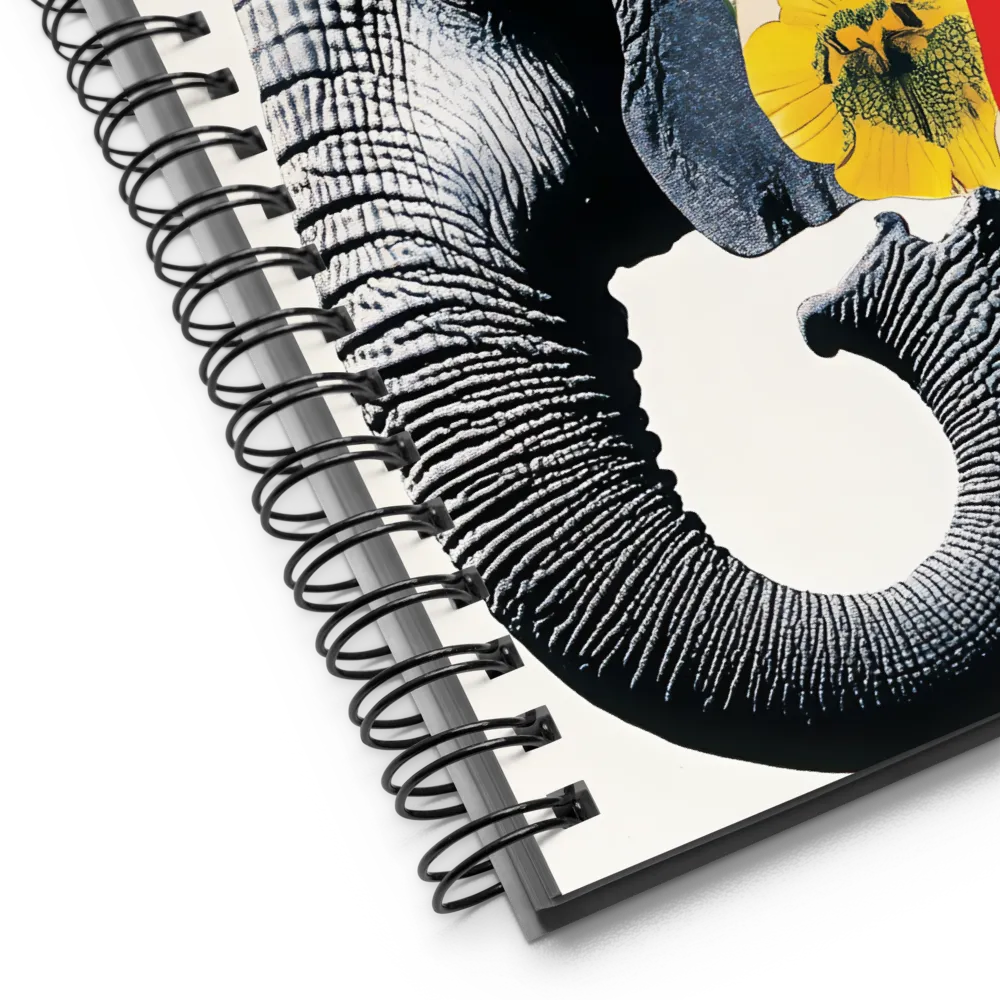 Elephant of Fragments 
 Spiral Notebook | 140 pages