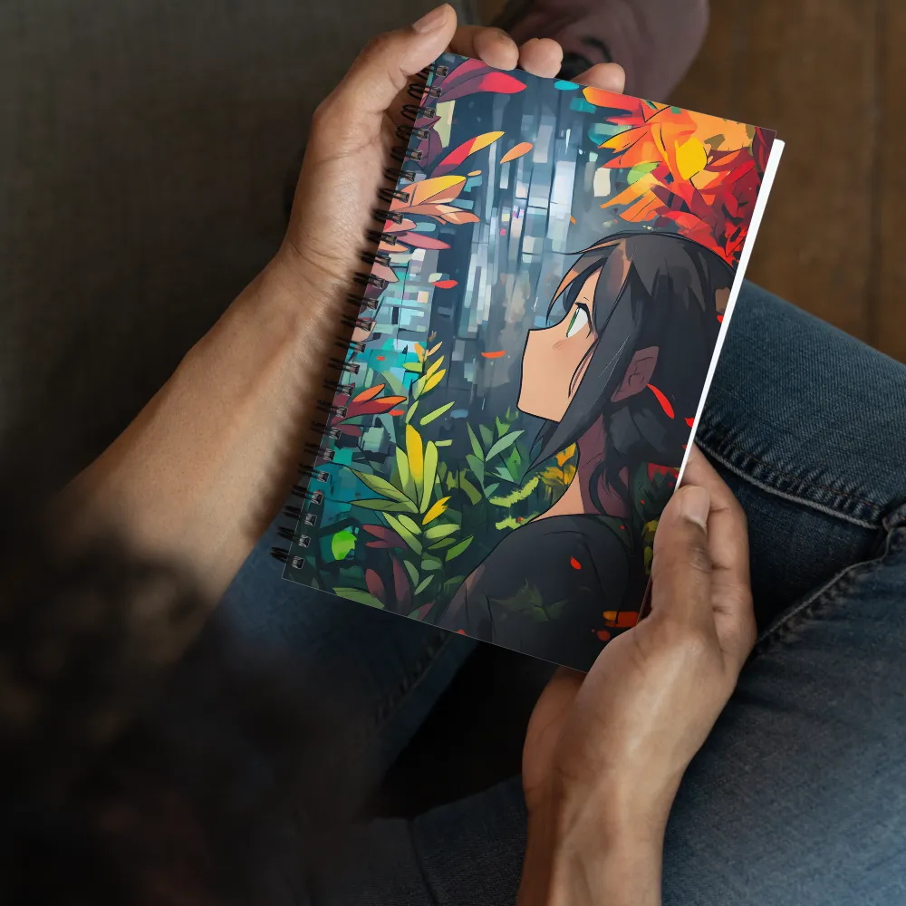 Enchanted Urban Forest 
 Spiral Notebook | 140 pages