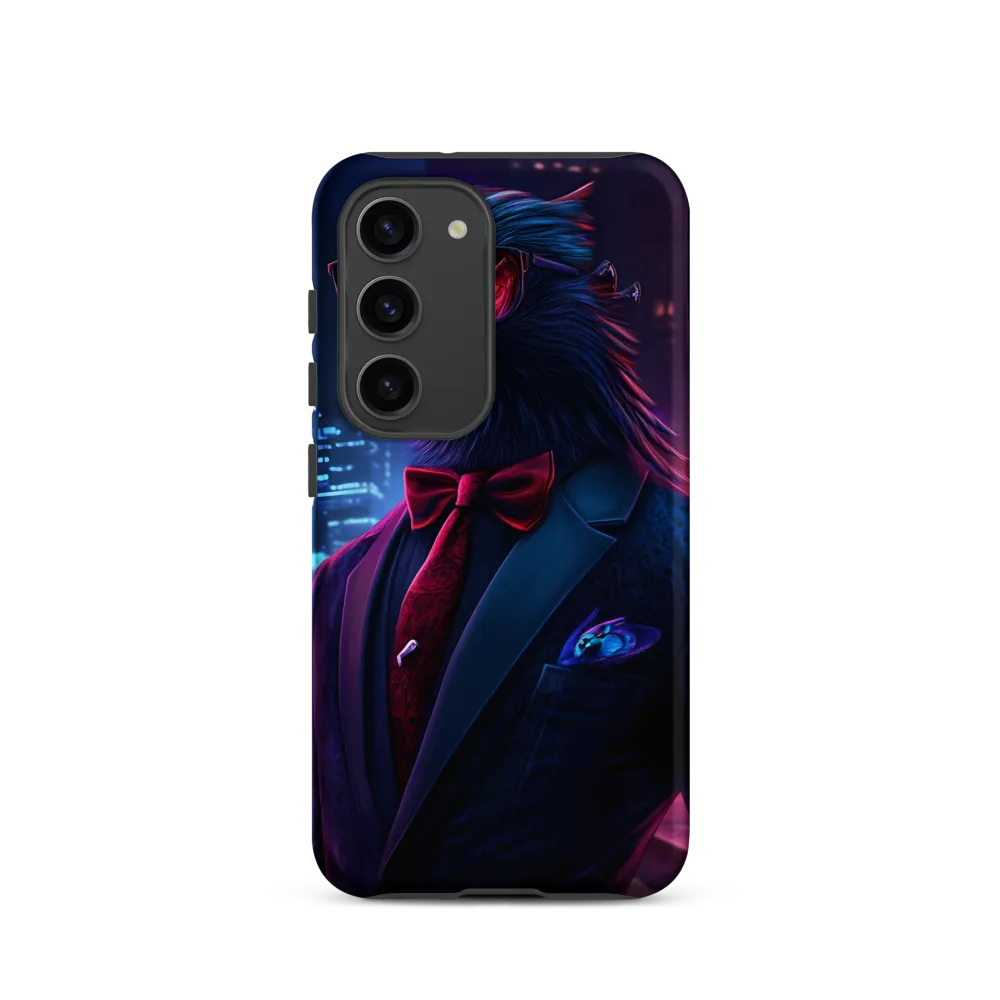 Stylized Bird in Suit | Phone Case
