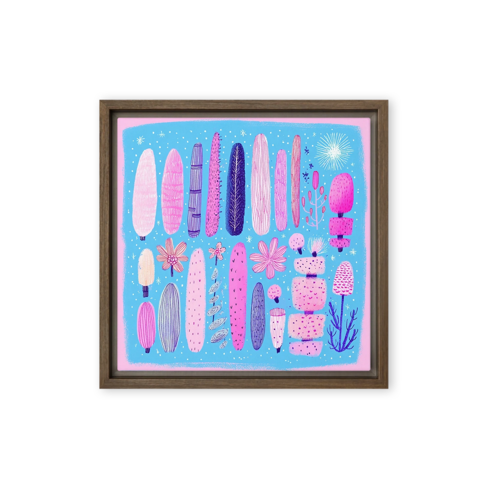 Pink Cactus Garden