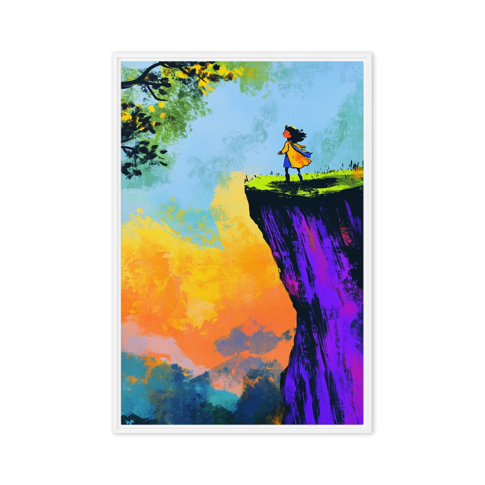 Cliff Edge Wonder | Art Print