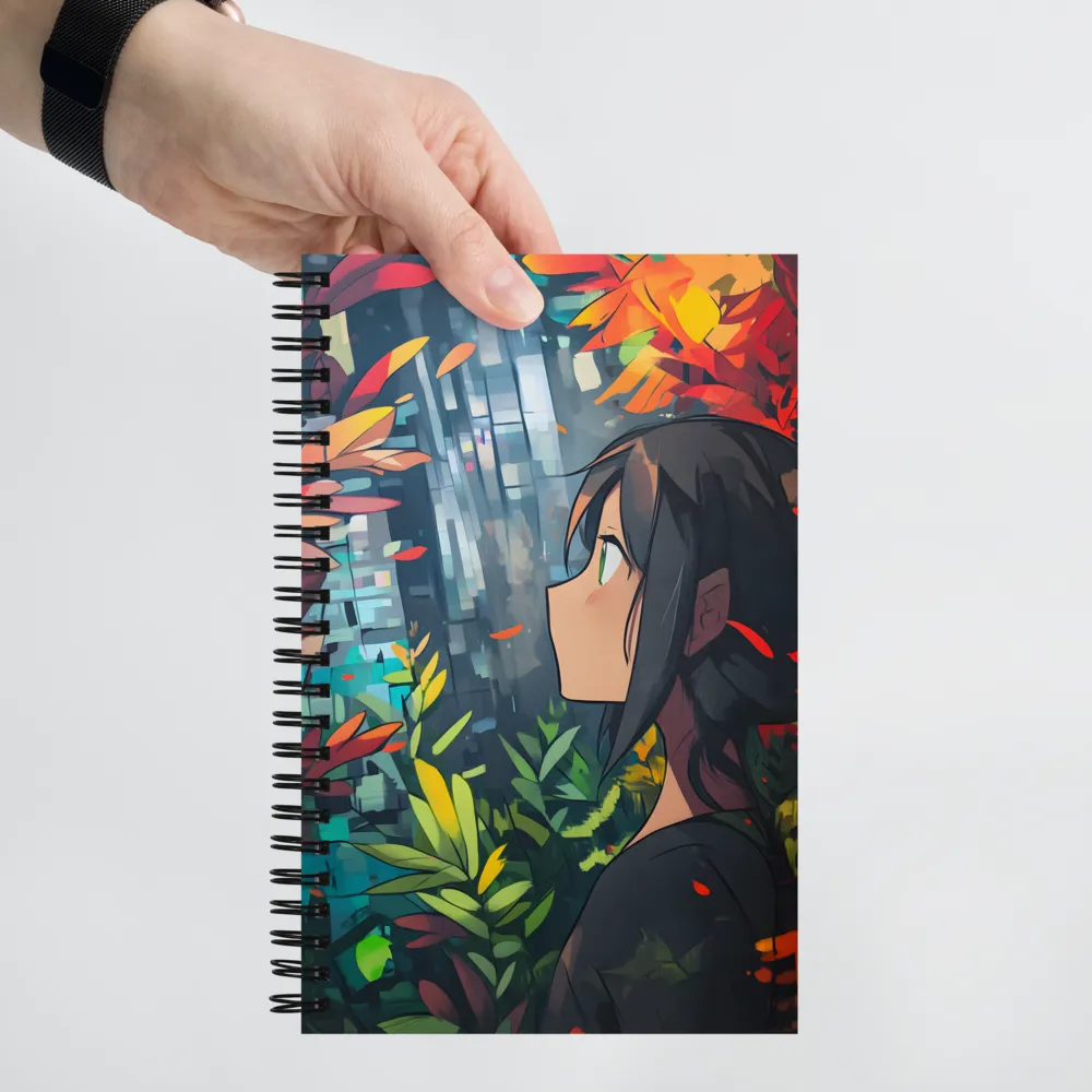 Enchanted Urban Forest 
 Spiral Notebook | 140 pages