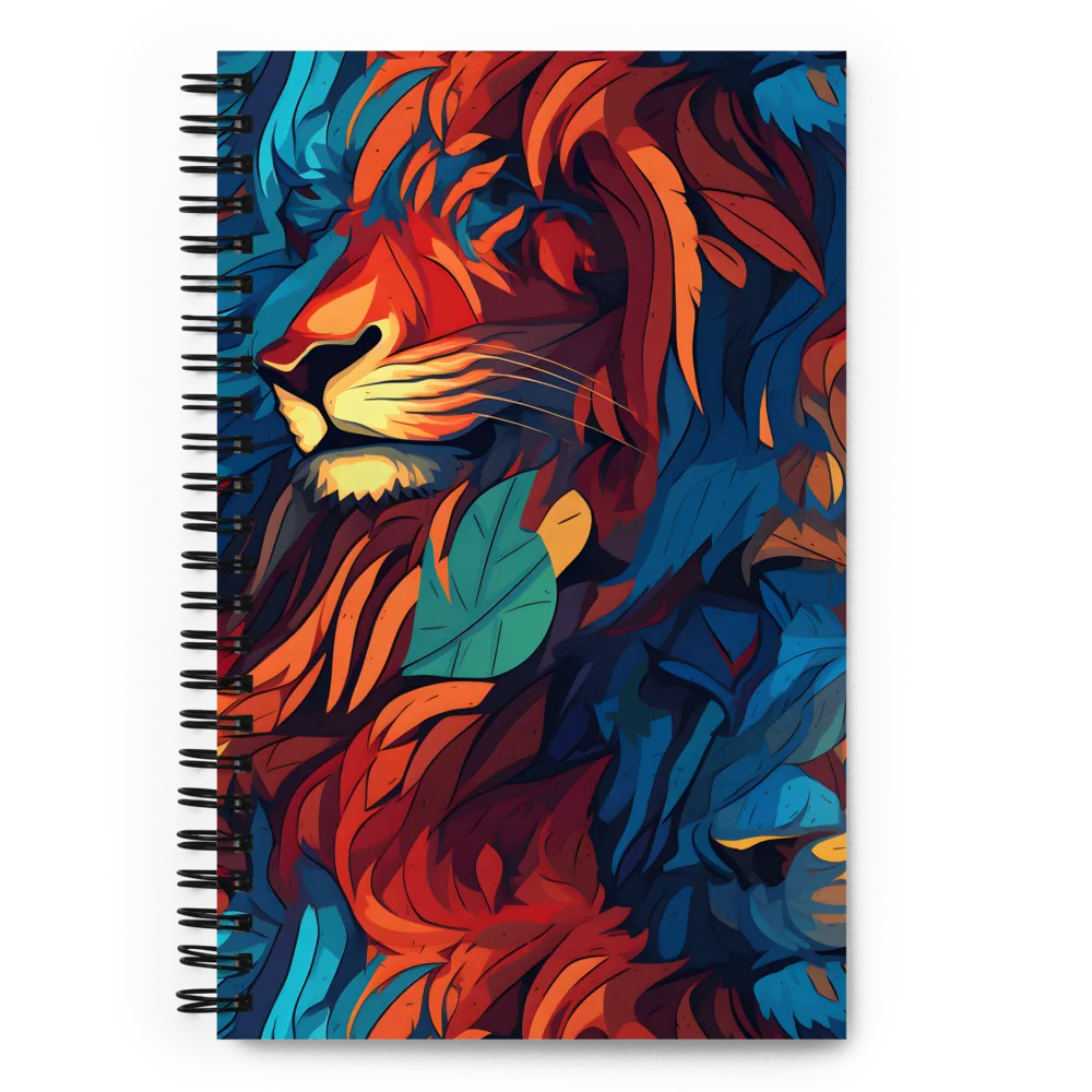 Harmony of Strength: The Lion and Nature