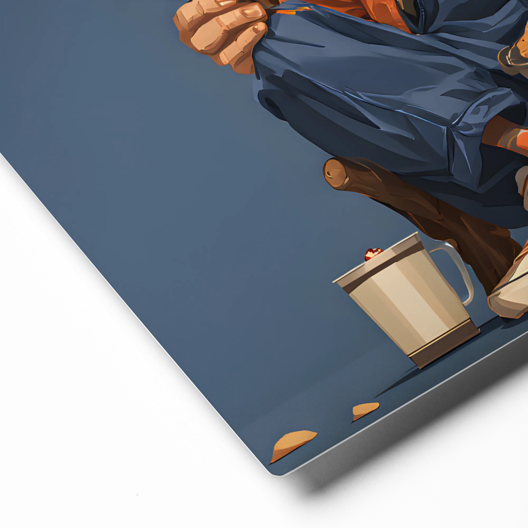 The Wise Eater 
 Canvas | 20″x 20″