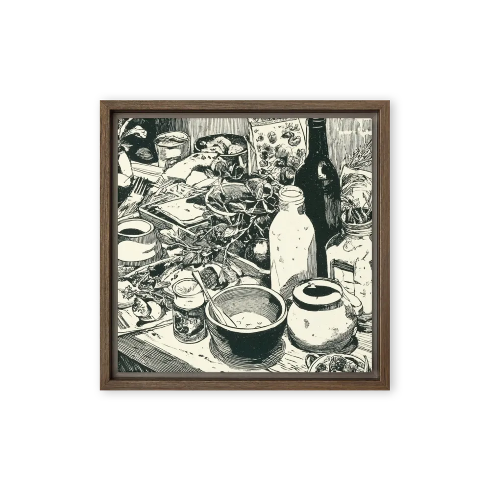 Kitchen Still Life Illustration | Art Print