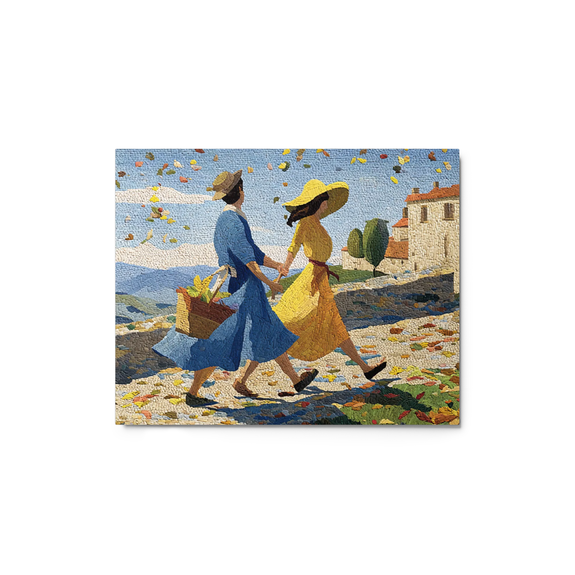 Autumn Promenade Mosaic | Art Print