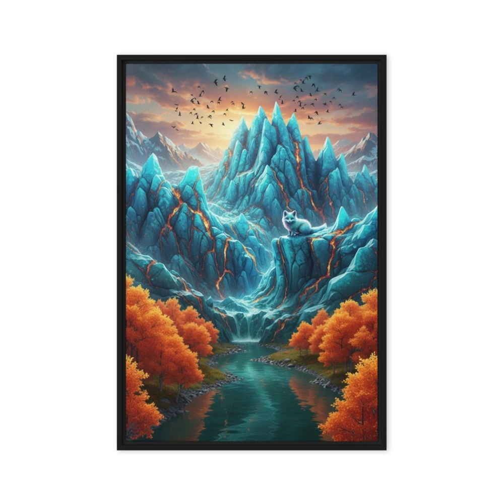 Luminous Peaks with Arctic Fox