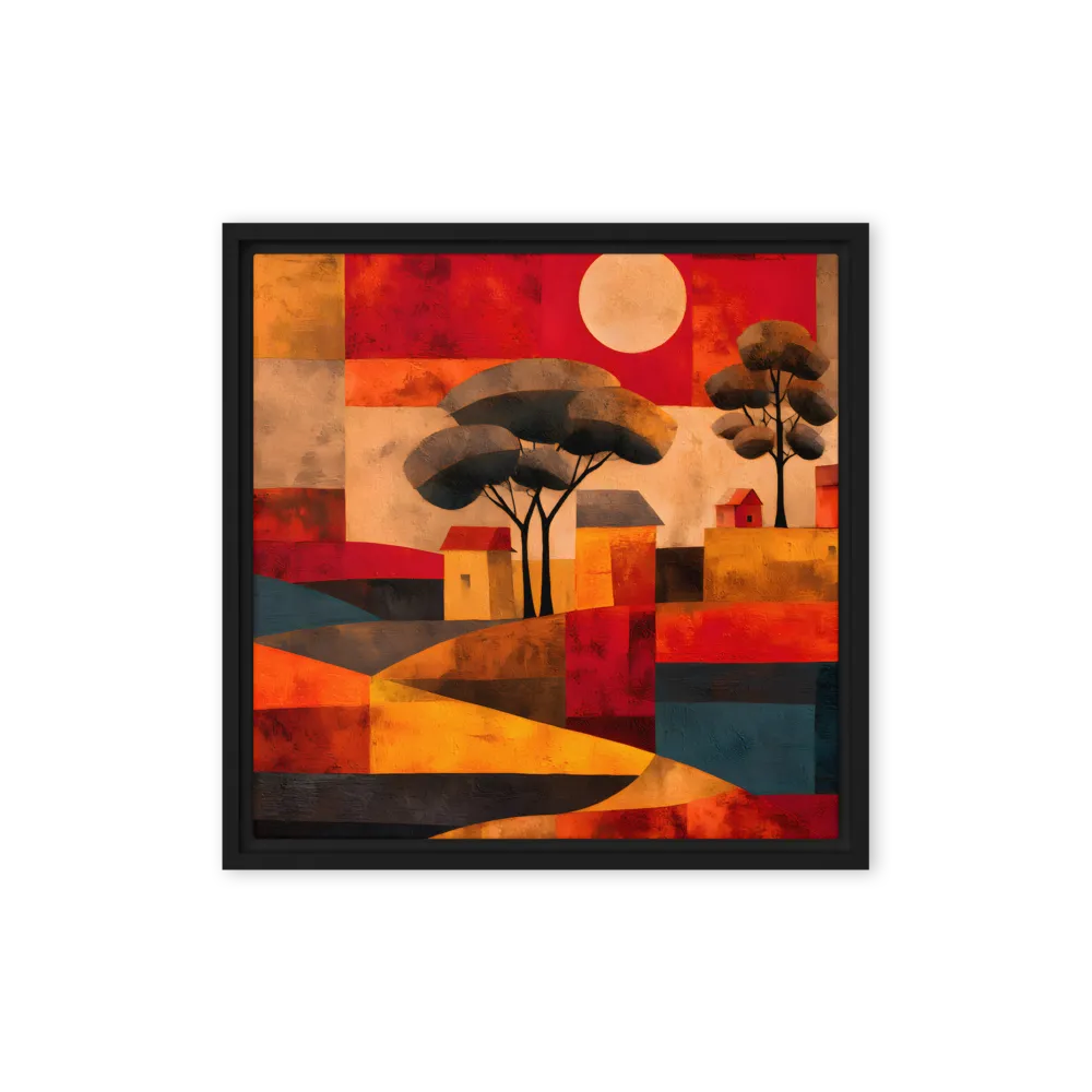 Orange, Bold and Modern — Sunset Tones