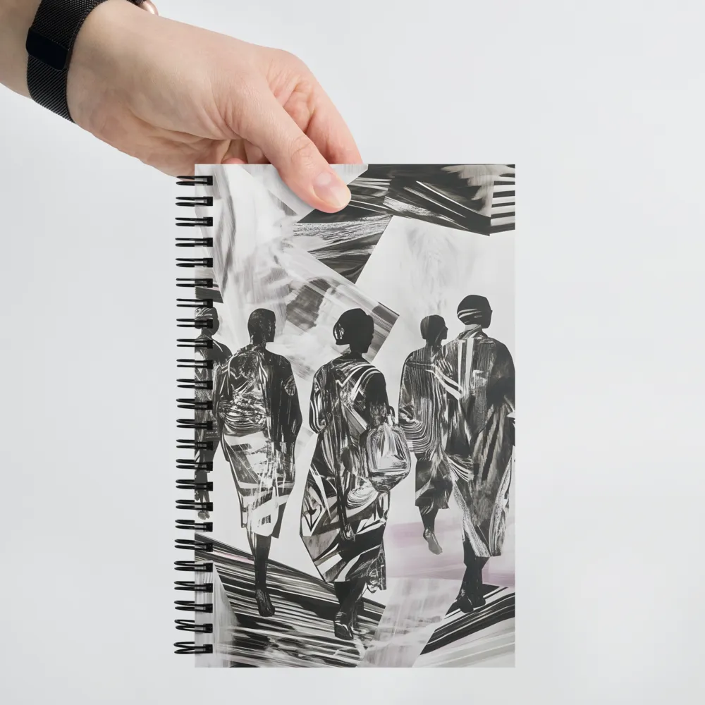 Urban Fashion Walk 
 Spiral Notebook | 140 pages
