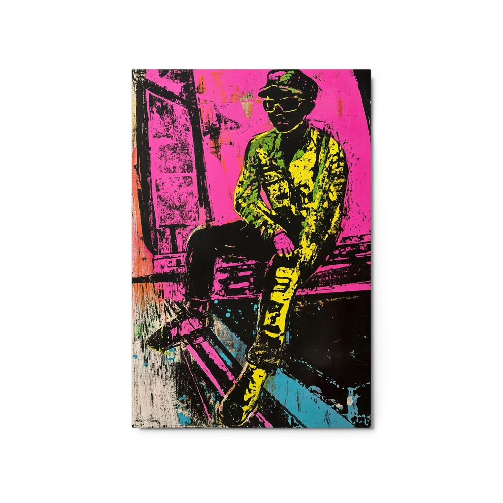 Urban Neon Portrait | Art Print