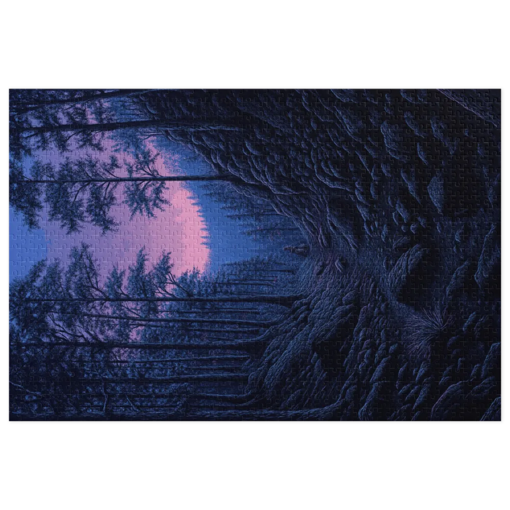 Jornada Floresta Crepúsculo 
 Puzzle em caixa de metal