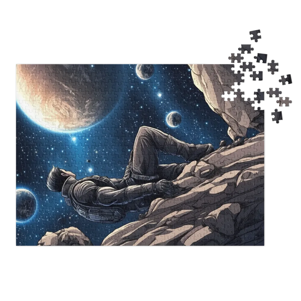Cosmic Explorer 
 Jigsaw Puzzle in Tin Box