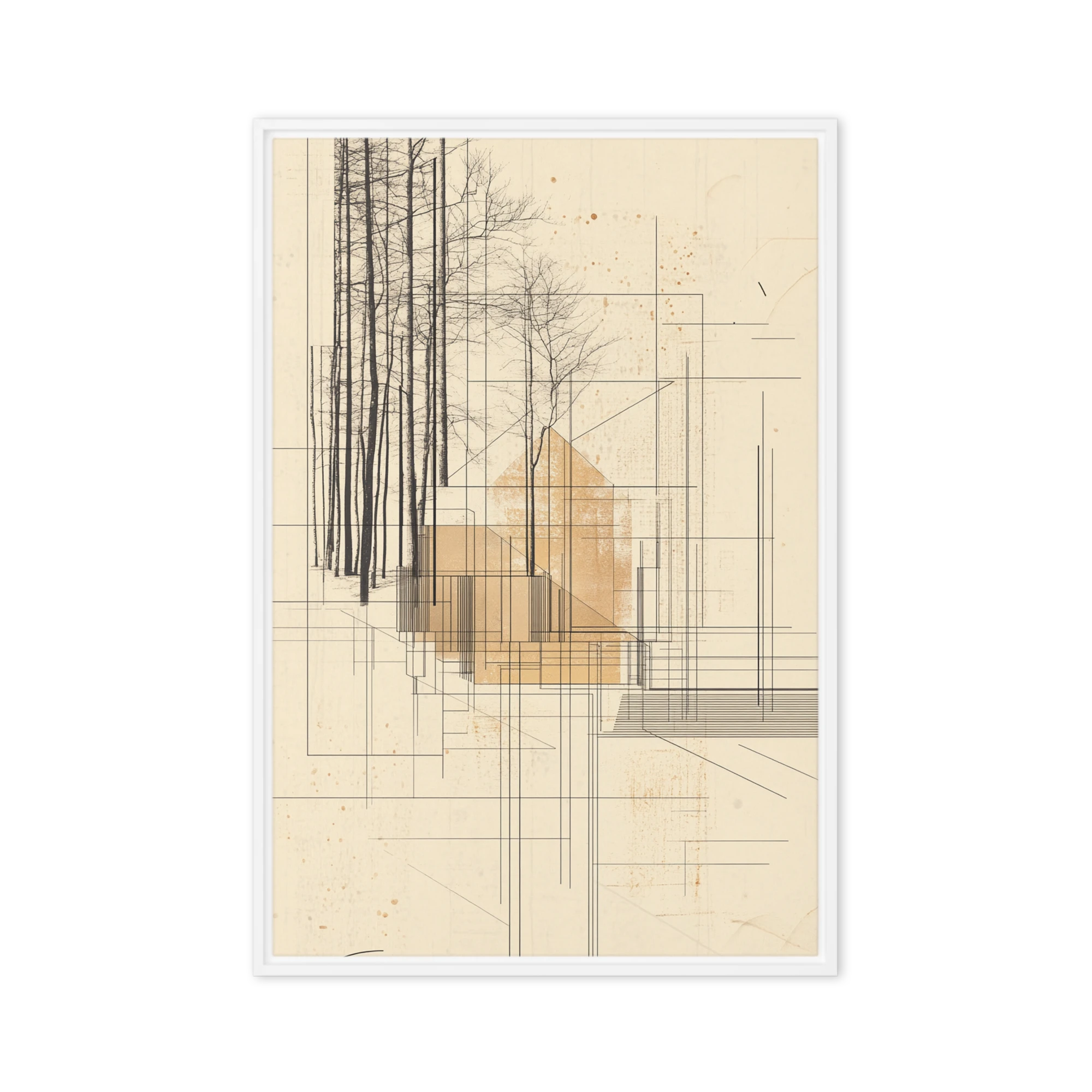 Pine House Study | Art Print